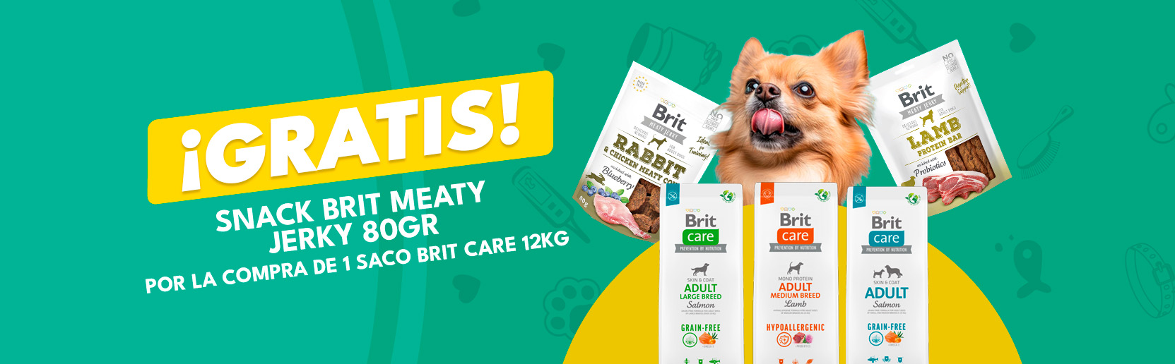 snack BRIT MEATY JERKY gratis slider 1